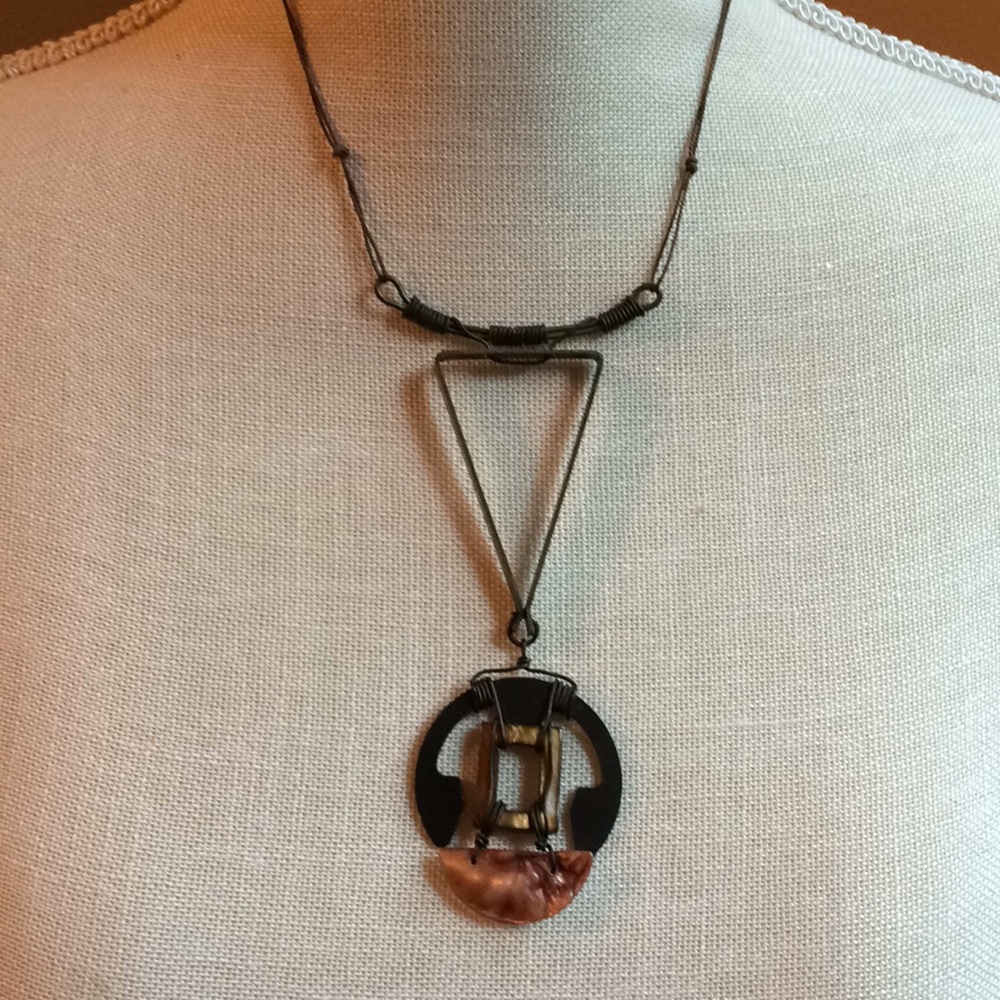 Handcrafted Wire wrapped necklace